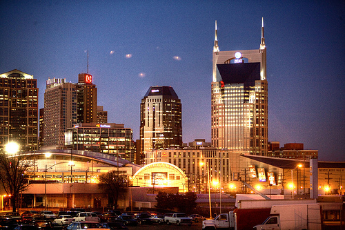 Downtown Nashville (Vanderbilt Photo / Daniel Dubois)