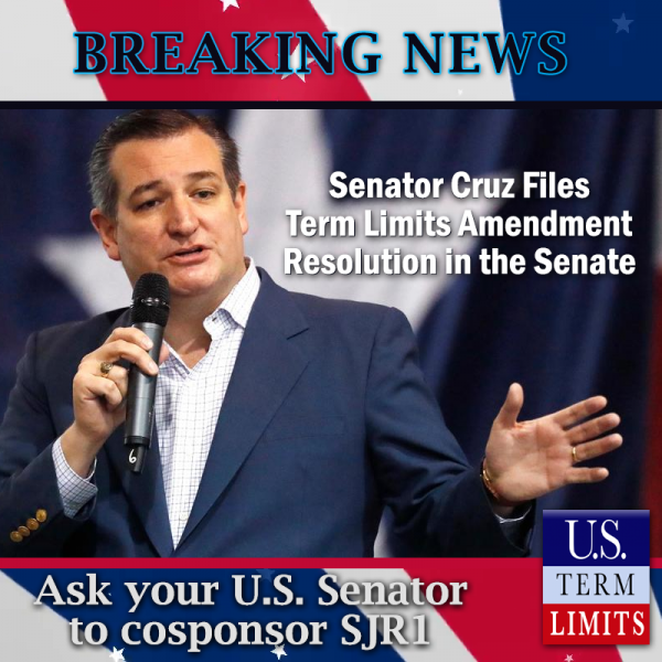 Senator Cruz Files Term Limits Resolution in U.S. Senate
