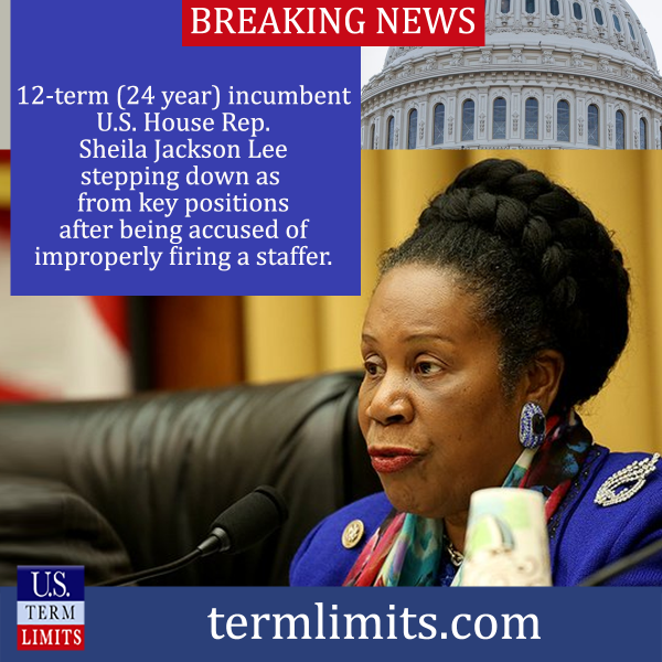 Sheila Jackson Lee steps down from key positions