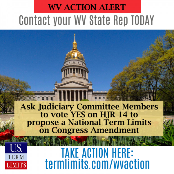 WV Committee Alert HJR14 for term limits on Congress