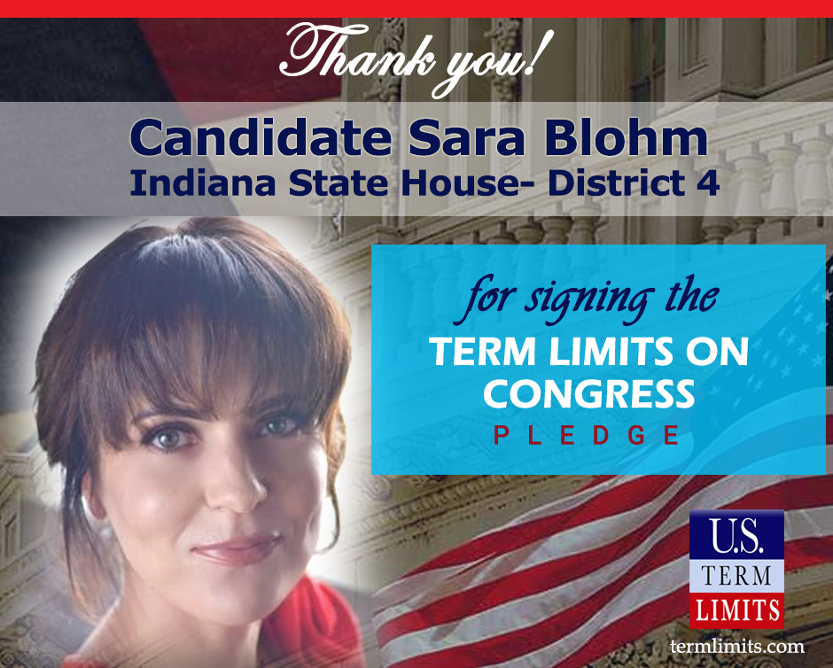 Sara Blohm Pledges To Support Congressional Term Limits U S Term Limits