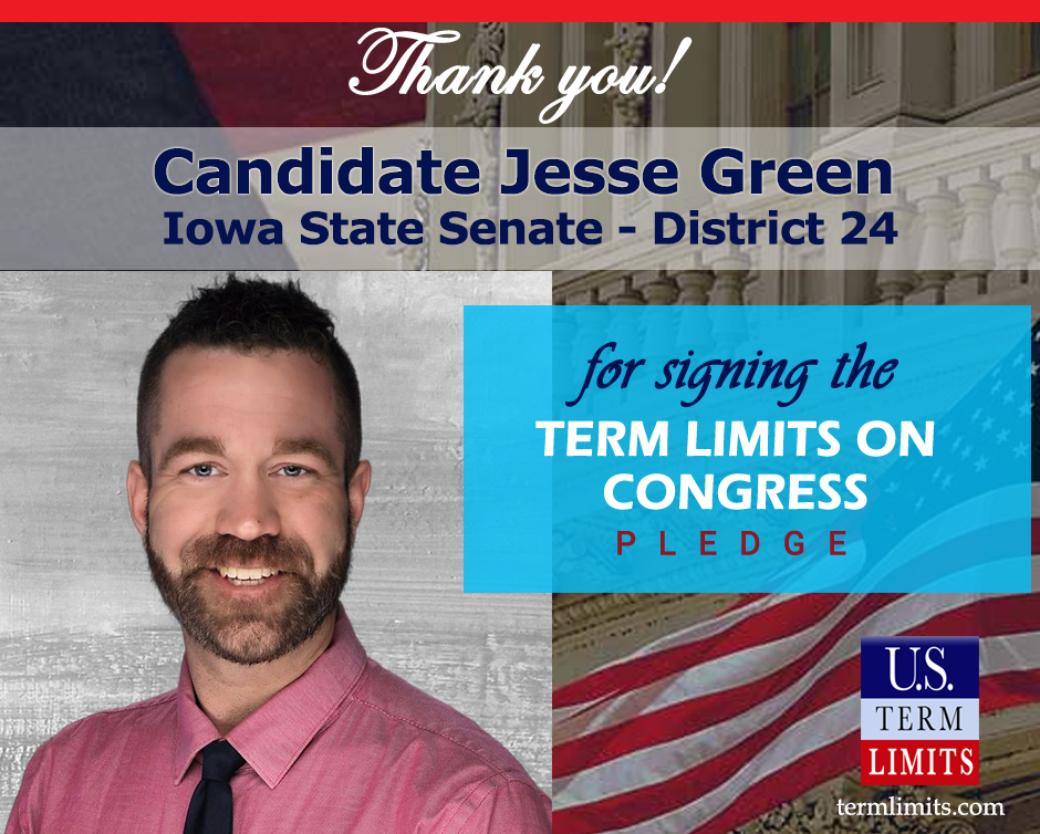 Jesse Green Pledges To Support Congressional Term Limits U S Term Limits