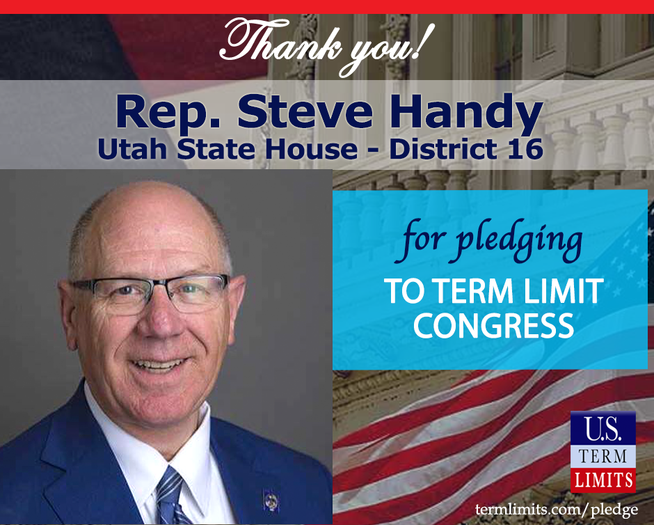 Rep Steve Handy Pledges To Support Congressional Term Limits U S Term Limits