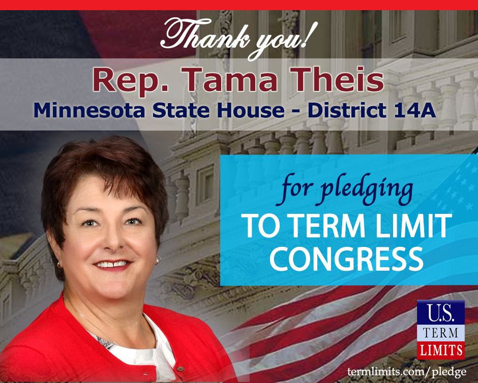 Rep Tama Theis Pledges To Support Congressional Term Limits U S Term Limits