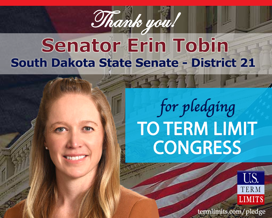 Senator Erin Tobin Pledges To Support Congressional Term Limits U S