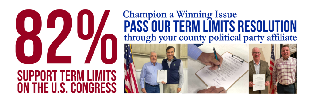 Pass our term limits resolution through your county party affiliate