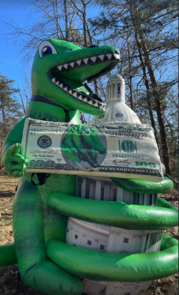 drain the swamp gator coming to Lexington Kentucky Capitol