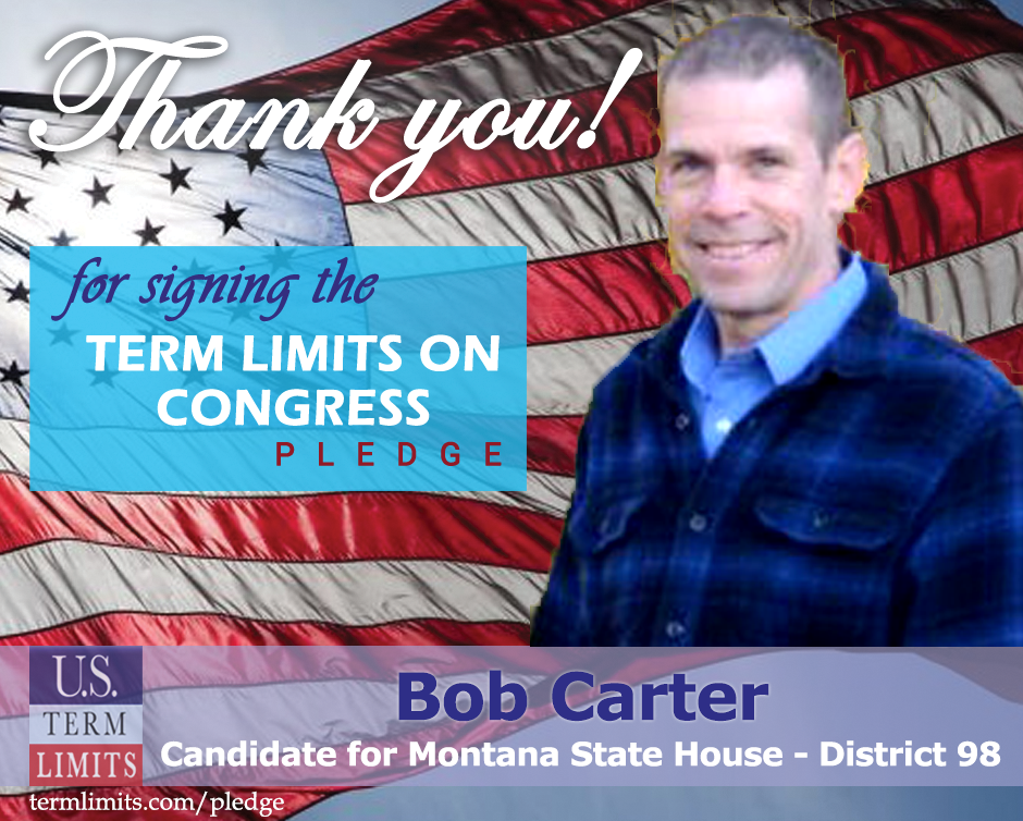 Bob Carter Pledges to Support Congressional Term Limits U.S. Term Limits