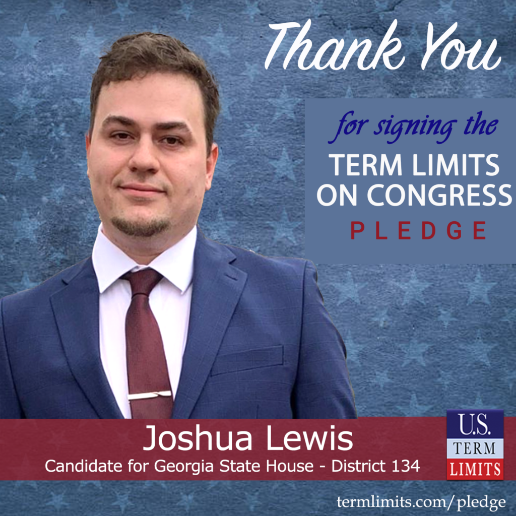 Joshua Lewis Pledges to Support Congressional Term Limits - U.S. Term ...