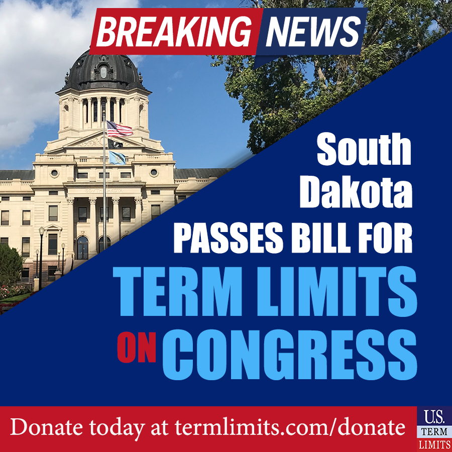 Victory South Dakota Legislature Passes Term Limits On Congress